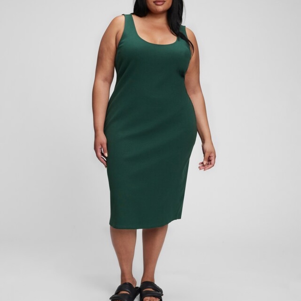Crossback Midi Dress